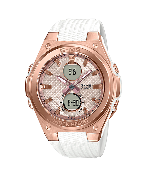 G-SHOCK G-MS Rose Gold Womens Watch MSG-C100G-7A