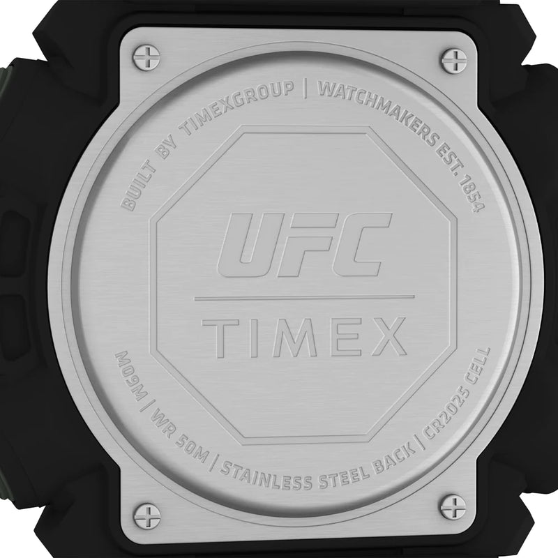 Timex Ufc Redemption Digital 53mm Resin Band Watch TW5M53900
