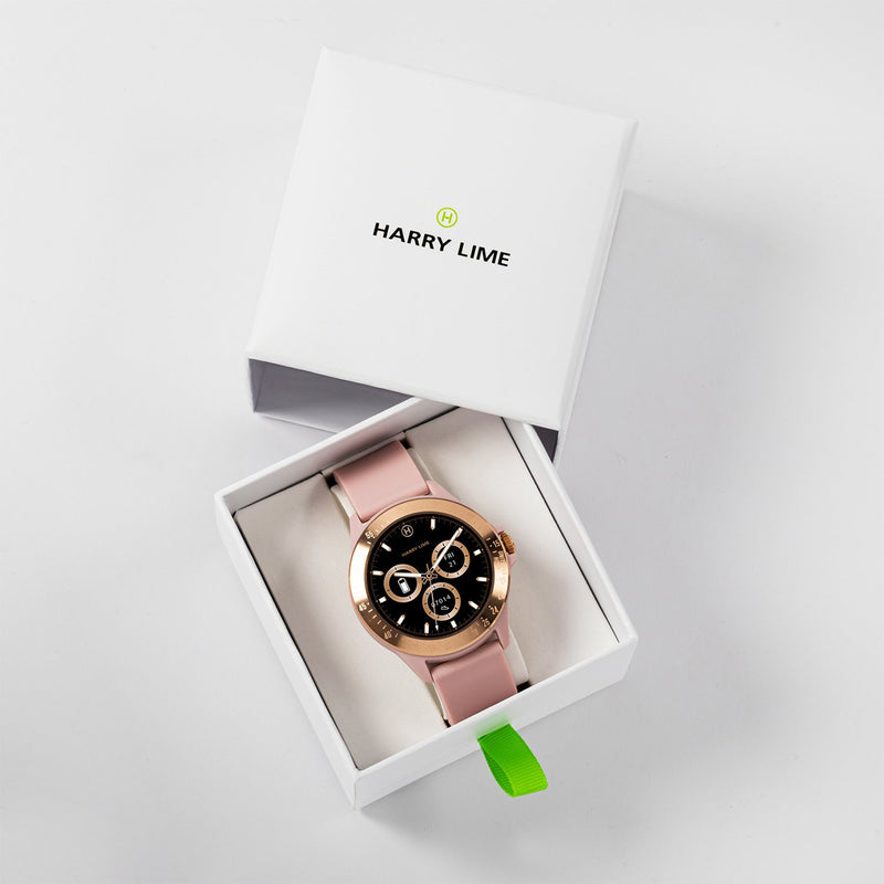 Harry Lime Pink Rose Gold Smart Watch HA07-2006