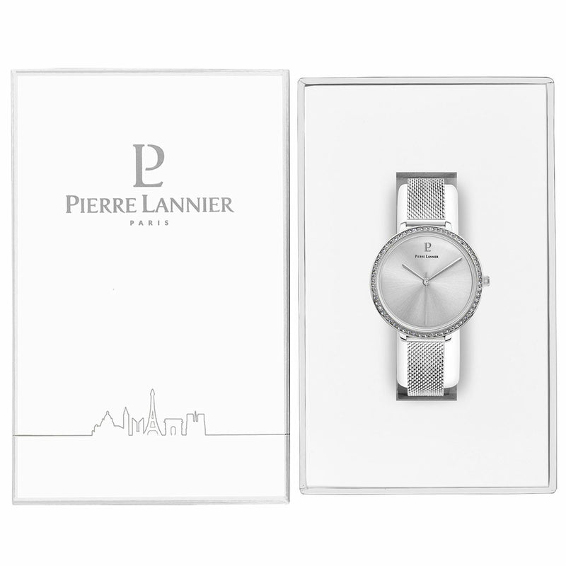 Pierre Lannier Couture Full Silver Mesh 