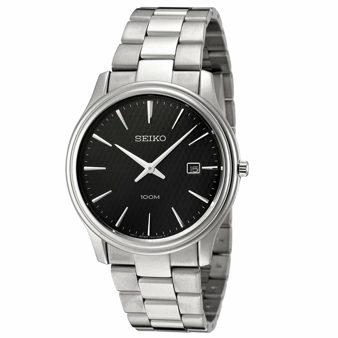 Seiko Quartz Analog Skp343 Mens Watch – Watch Direct