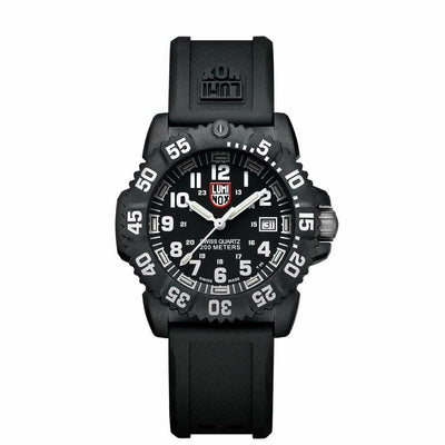 Luminox Men's Color Mark Analog Display Swiss Quartz Black Watch - 7051