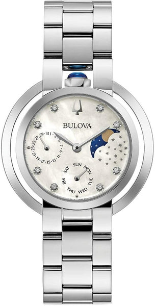 Bulova rubaiyat diamond women's watch online 35mm