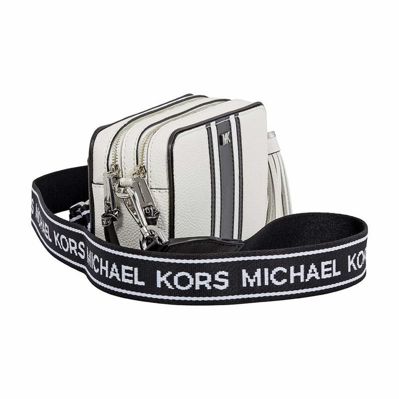 Michael Kors Small Camera Bag Black/optic White