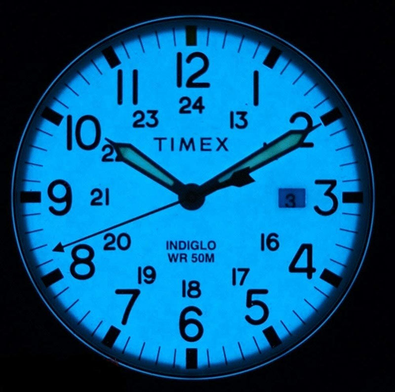 Timex Allied Beige Dial Leather Strap Mens Watch Tw2R46400