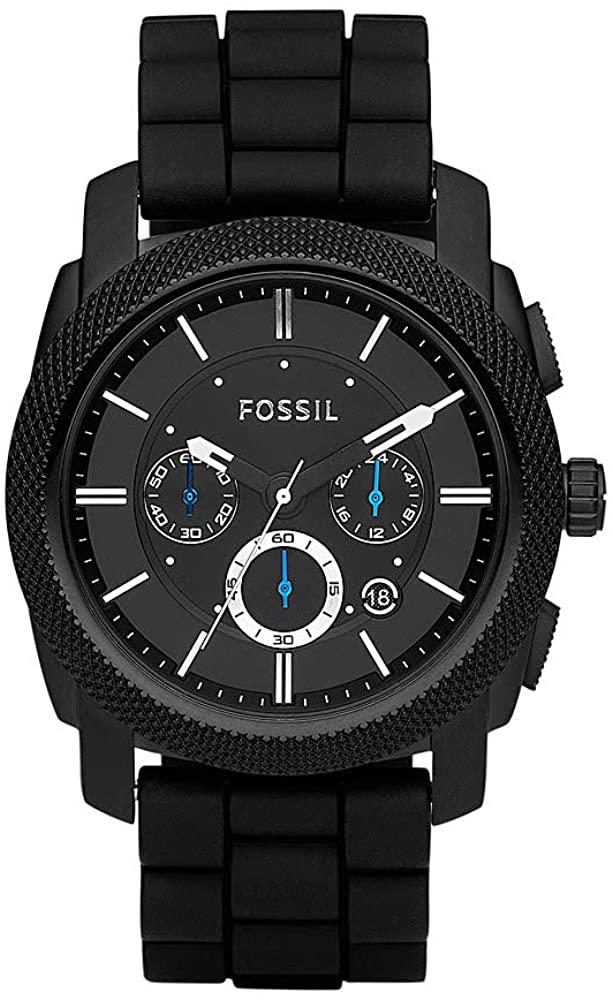 Fossil Machine Chronograph Black Dial Mens Watch FS4487IE