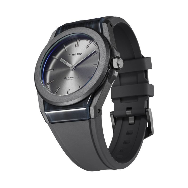 D1 Milano Carbonlite Grey 40.5mm Watch CLRJ02