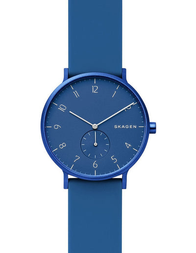 Aaren Kulor Blue Silicone 41Mm Watch