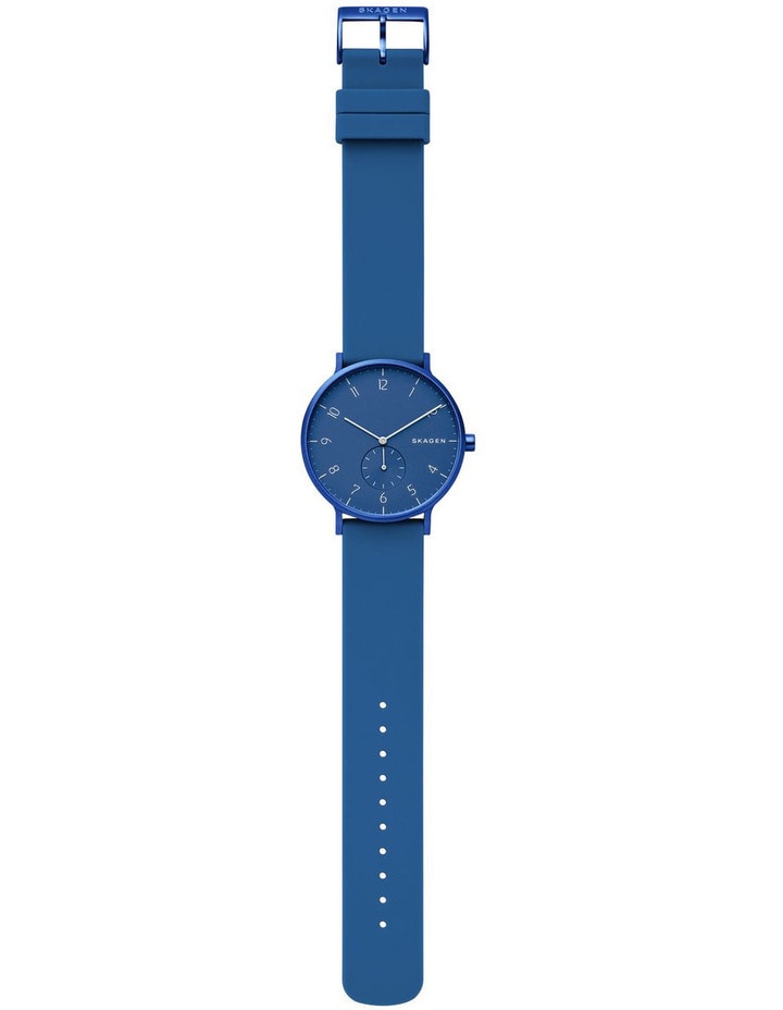 Aaren Kulor Blue Silicone 41Mm Watch