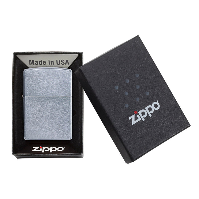 Zippo 207 Street Chrome Lighter