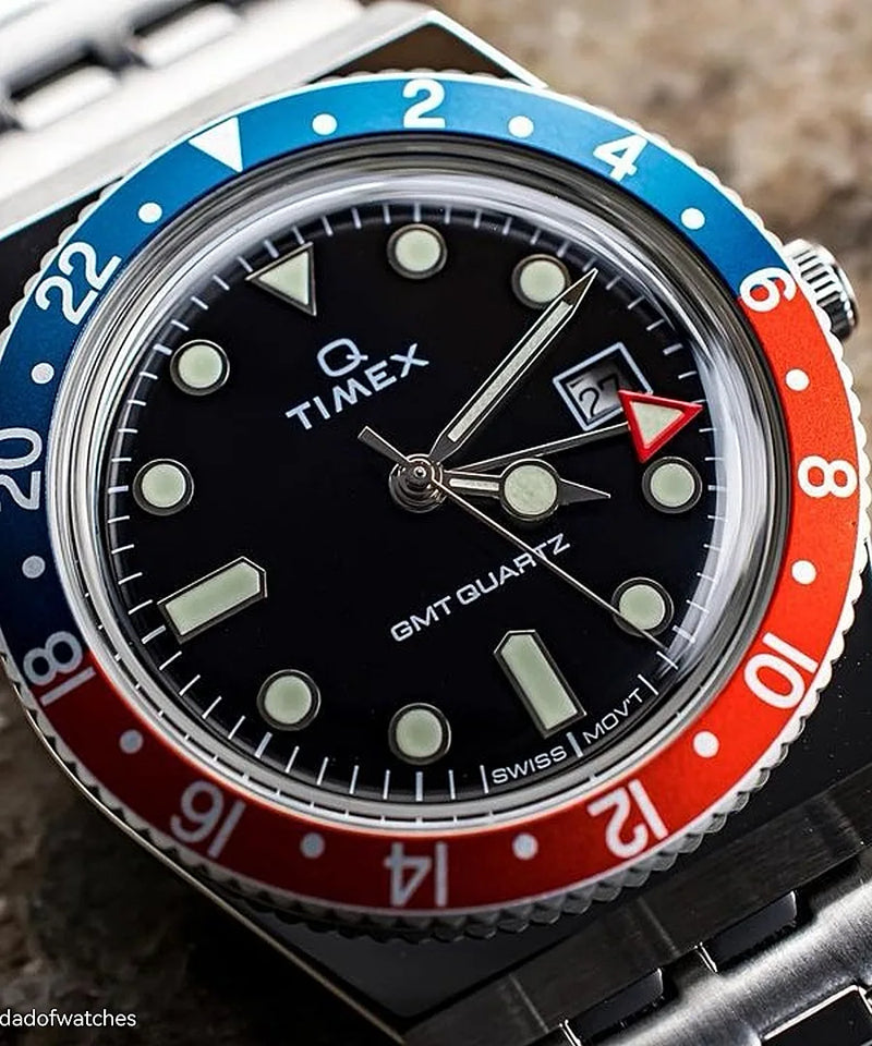 Timex top gmt watch