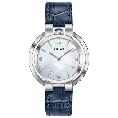 Bulova Rubaiyat Diamond Dress Collection Women's Watch 96P196