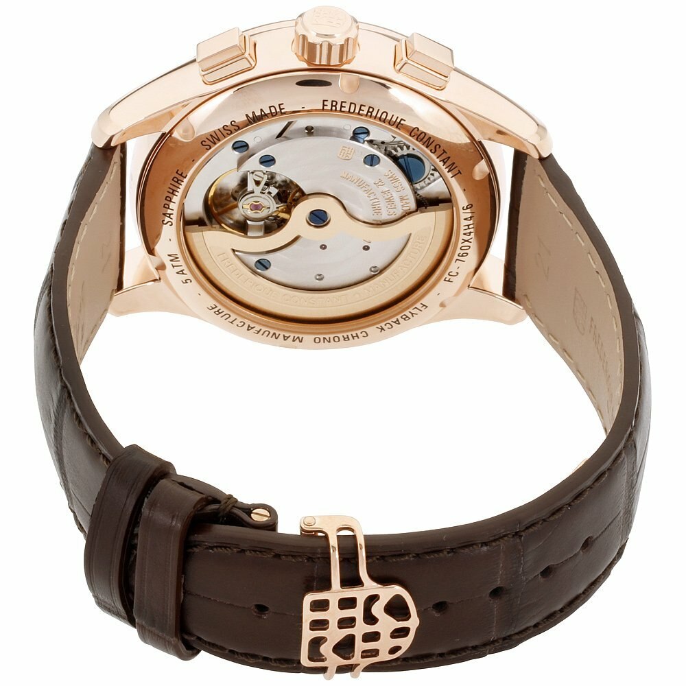 Frederique Constant Flyback Chronograph Manufacture Fc-760V4H4 Mens Watch