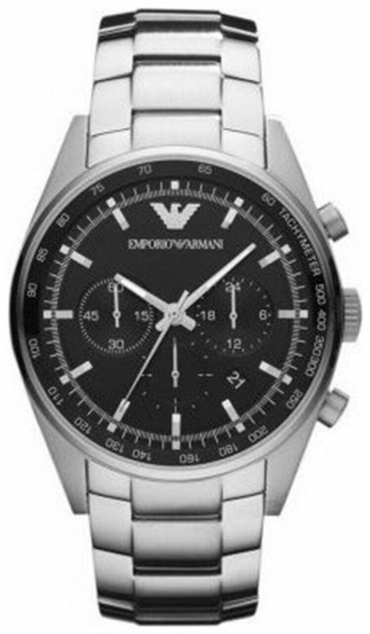 Emporio Armani Sportivo Chronograph Silver Ar5980 - Mens Watch
