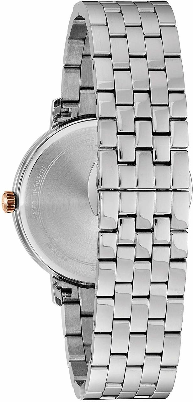 Bulova Swarovski Crystal Womens Watch 98M130 Watch Direct