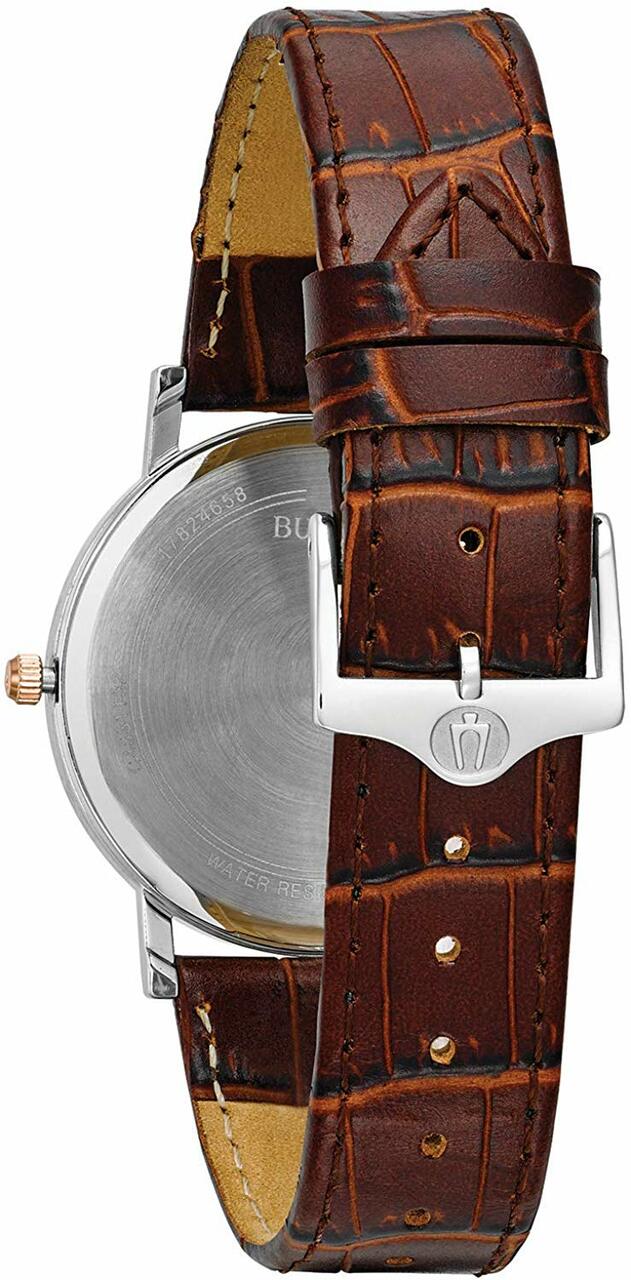 Bulova Classic Brown Leather Men's Watch 98H51