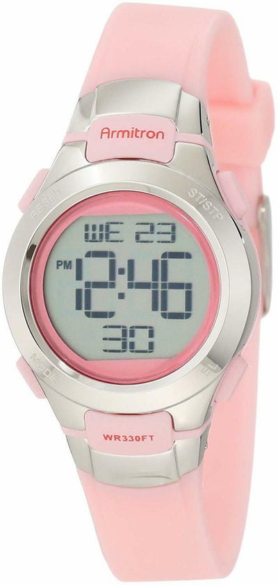 Armitron Sport 45/7012Pnk Digital Chronograph Womens Watch