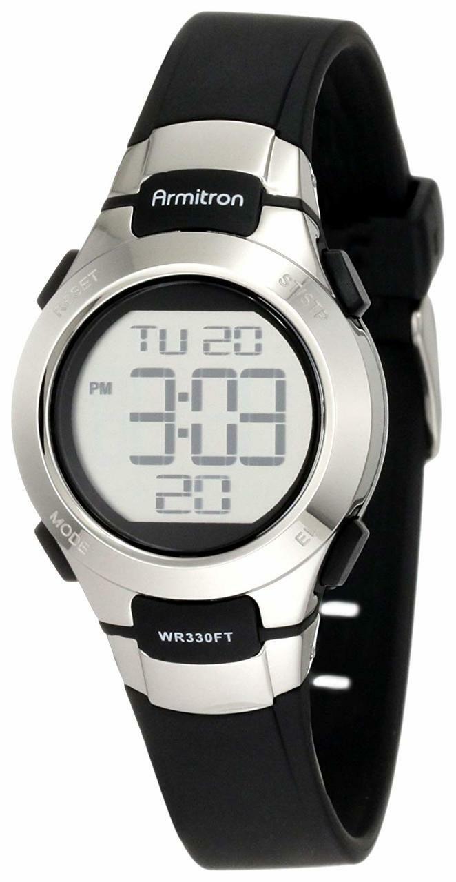 Armitron Sport 45/7012Blk Digital Chronograph Womens Watch