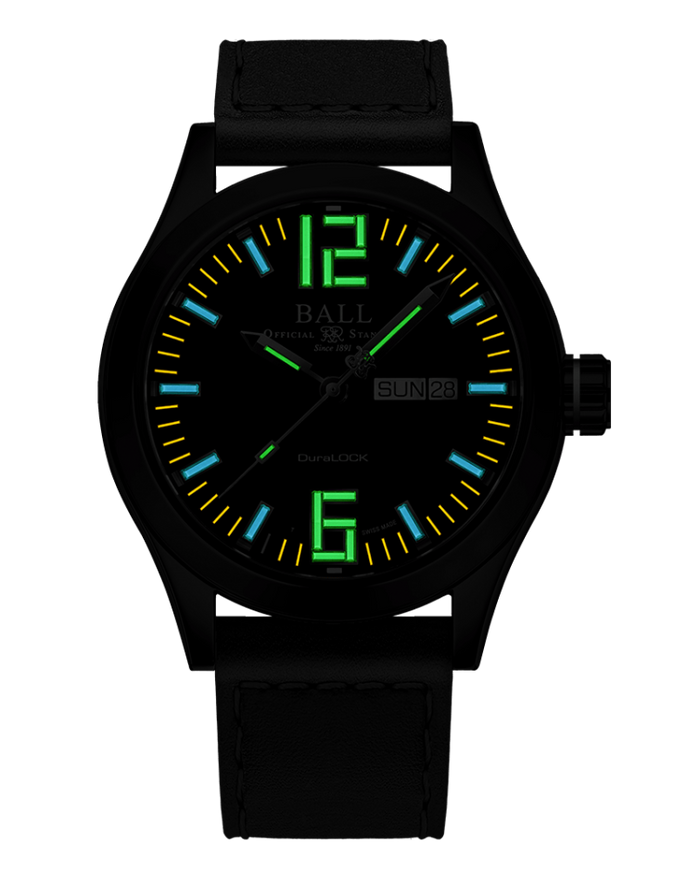 Ball Engineer III King 43mm Black Dial NM2028C L13A BK Watch Direct