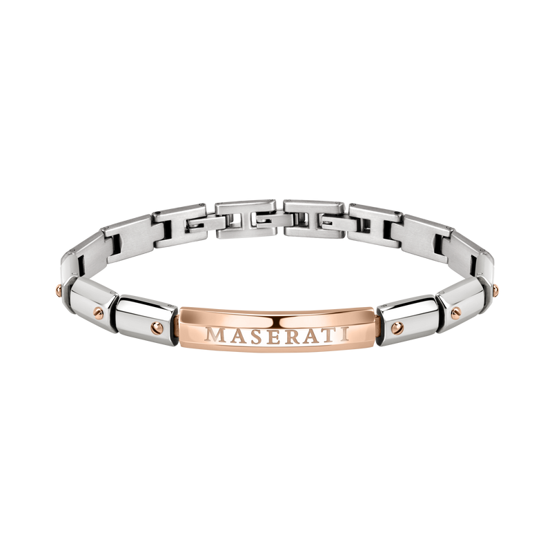 Maserati Jewels Men's Rose Gold Screw Bracelet