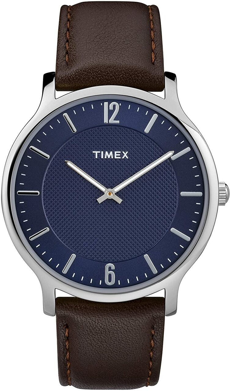 Timex Metropolitan Brown Strap Men's Watch TW2R49900