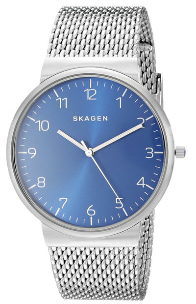 Skagen Mens Skw6164 Ancher Analog Quartz Silver Watch
