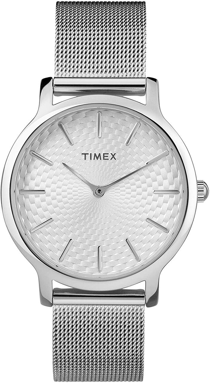 Timex Metropolitan Silver Mesh Bracelet Women's Watch