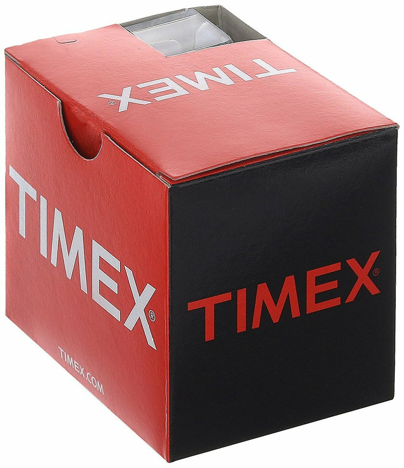 Timex Unisex Tw2P97400 Weekender Chrono Oversize Brown Leather Slip-Thru Strap Watch
