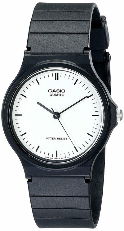 Casio Mens Mq24-7E Casual Watch With Black Resin Band