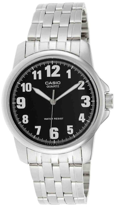 Casio Enticer Quartz Analog Black Dial Mtp-1216A-1B Mens Watch