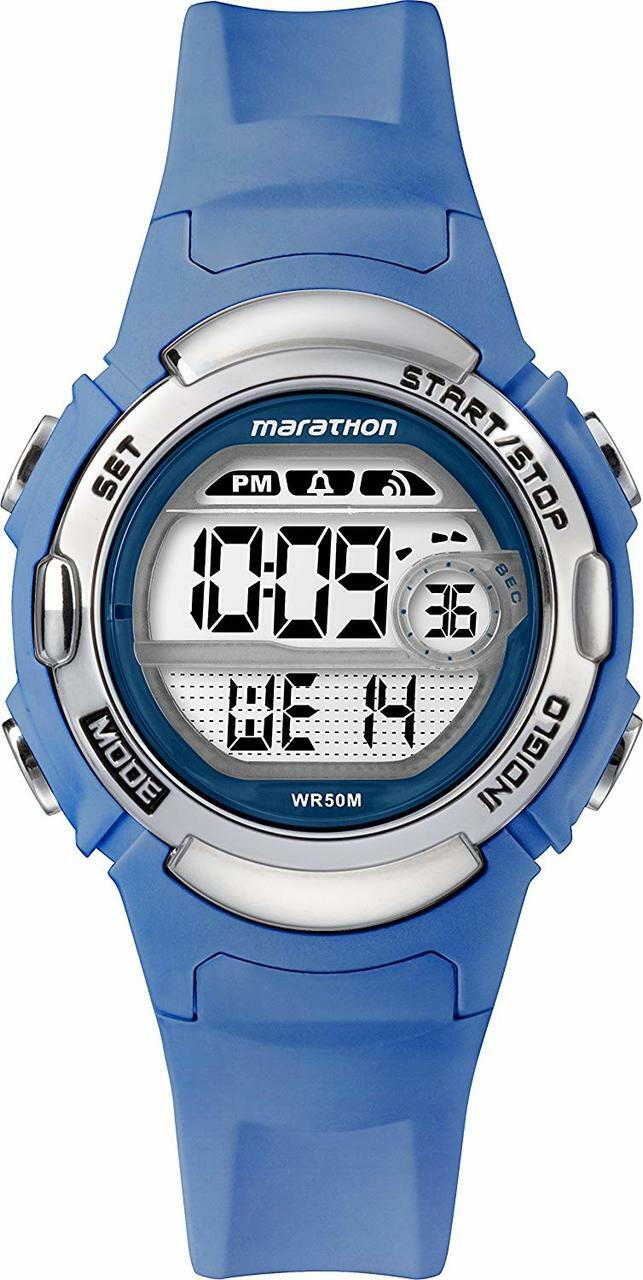 Timex Blue Rubber Band Watch