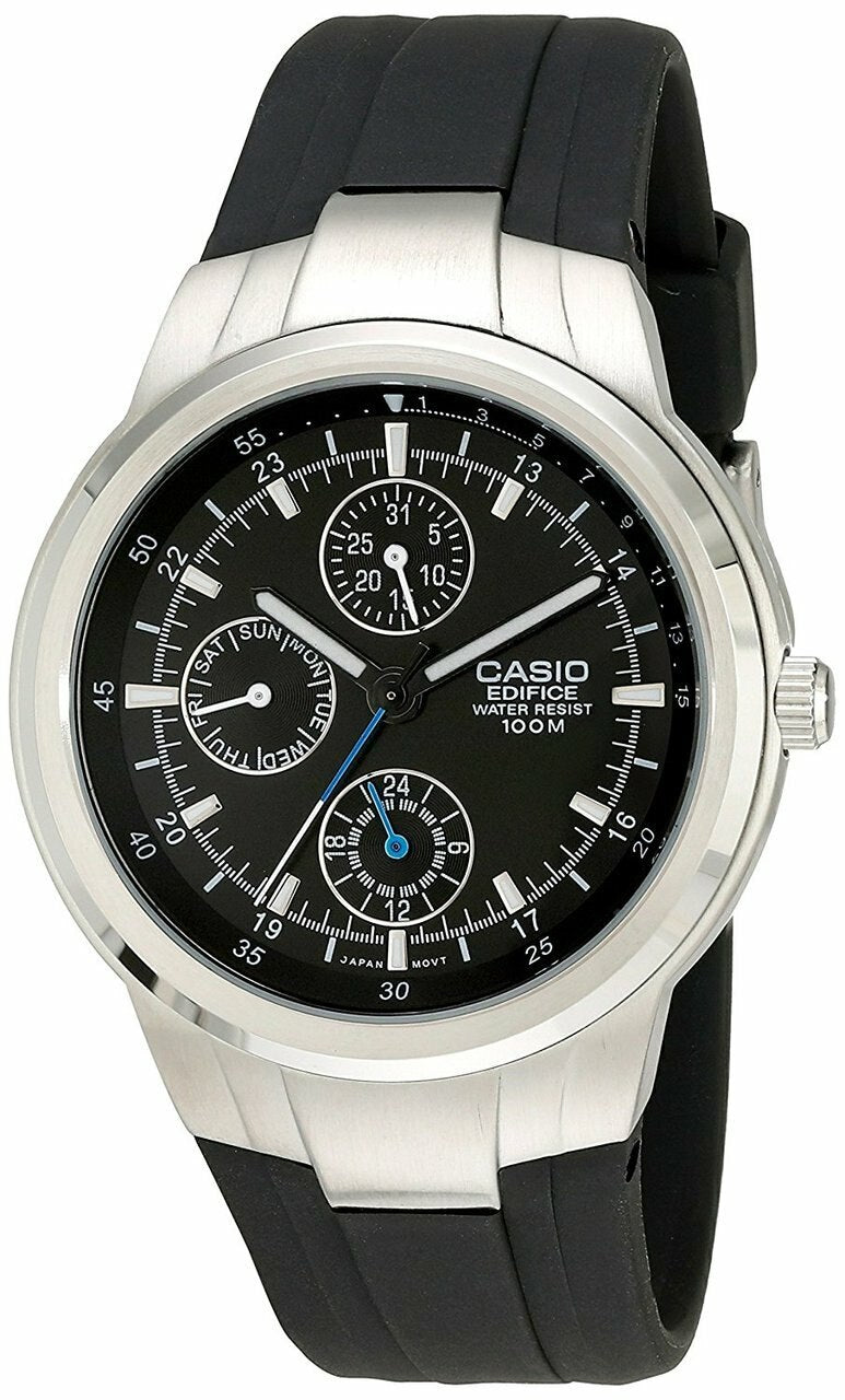 Casio Edifice Analog Three Dials Ef-305-1Av Ef305-1Av Mens Watch