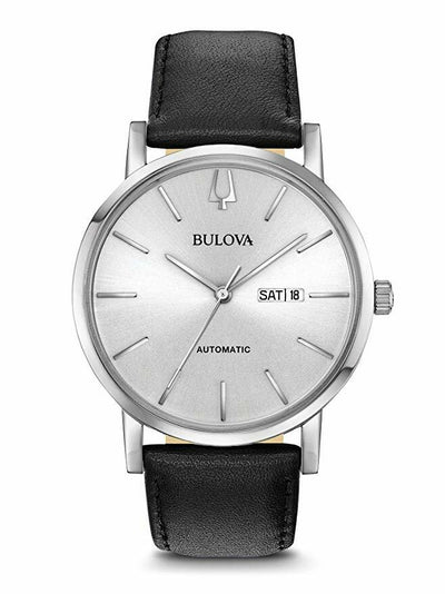 Bulova Classic Automatic Silver Dial Mens Watch 96C130