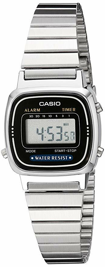 Casio Womens La670Wa-1 Daily Alarm Digital Watch