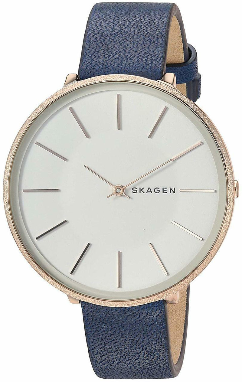 Skagen Karolina Blue Leather Watch Watch Direct Australia