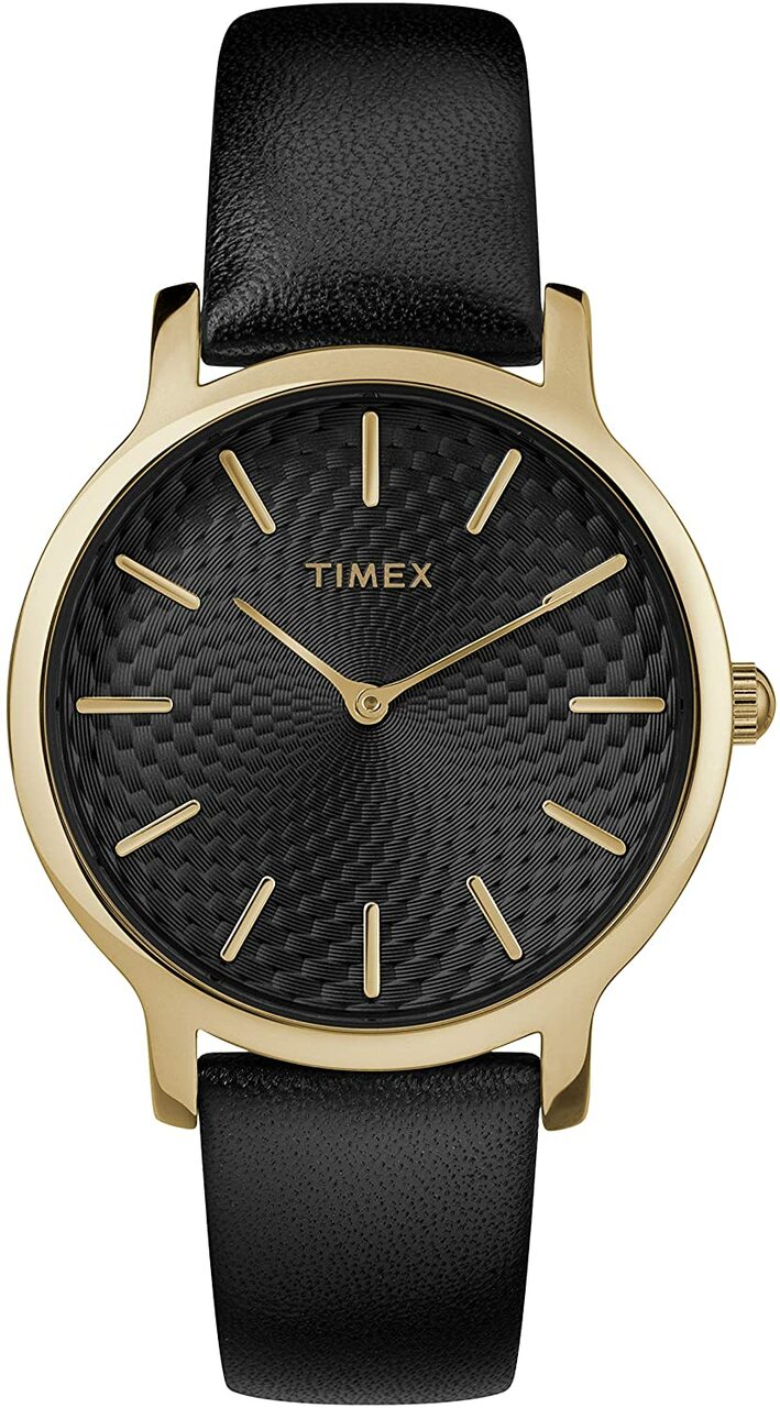 Timex Metropolitan Skyline Black Strap Women's Watch