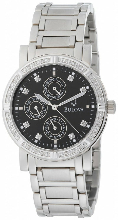 Bulova  Diamond Multifunction  96E04 - Mens  Watch