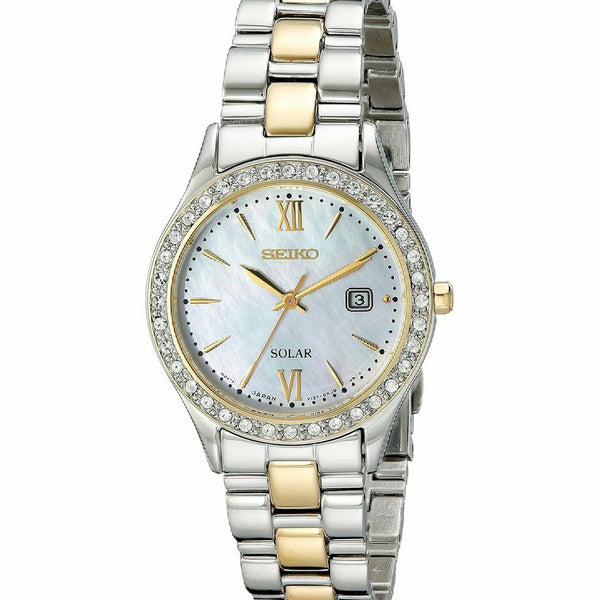 Seiko women's watch 2025 with swarovski crystals