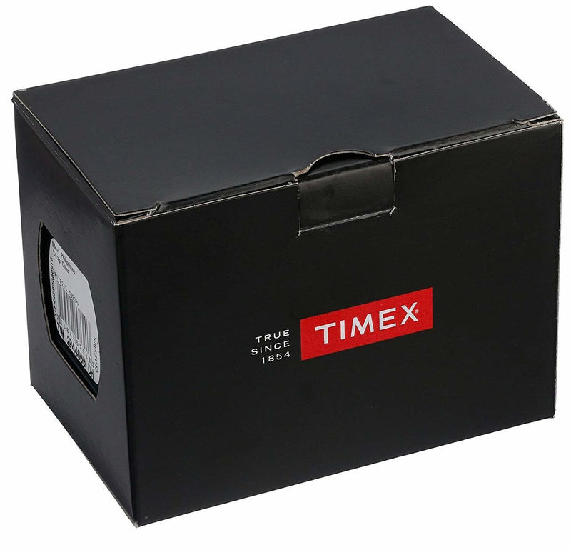 Timex Mens Tw2R64600 Harborside Silver-Tone/Black Stainless Steel Bracelet Watch