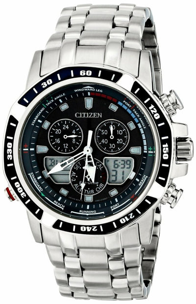 Citizen eco drive men's online world time chronograph watch