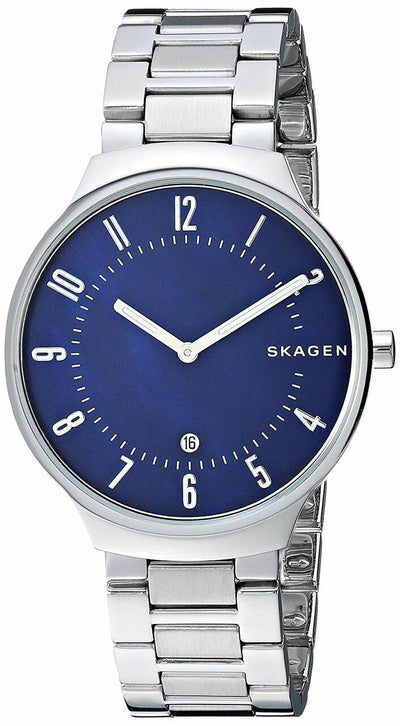 Skagen Grenen Analog Blue Dial Mens Watch Watch Direct Australia