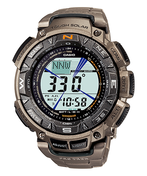 Casio Mens Prg240T-7 Pro Trek Black Watch