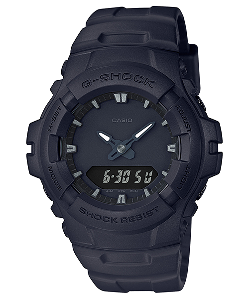 G-shock All Black Shock Resistant Watch G100BB-1A