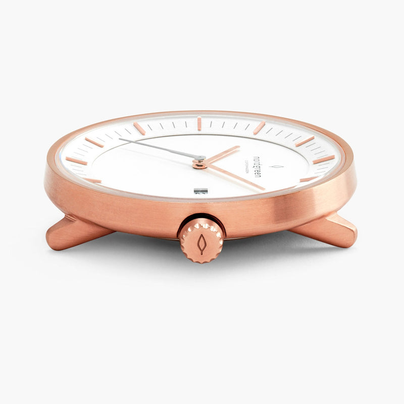 Nordgreen Women's Philosopher 36mm Rose Gold Watch