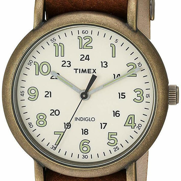 Timex Weekender Brown 40Mm Watch Watch Direct