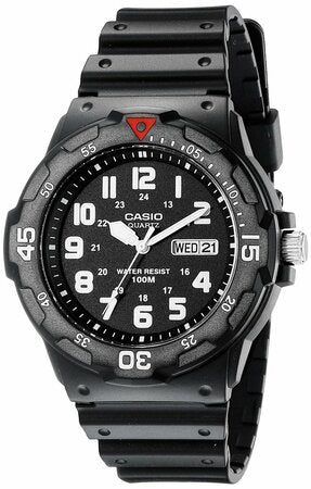 Casio Black Resin Dive Watch MRW200H-1B