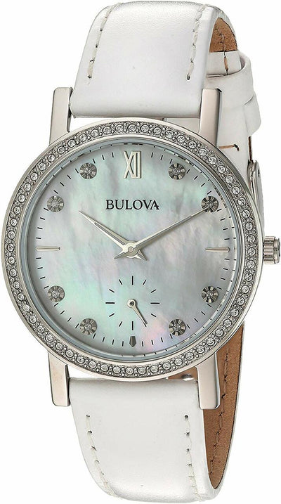 Bulova Swarovski Crystal Womens Watch 96L245