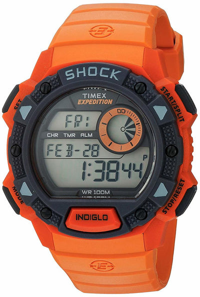 Timex Expedition Base Shock Orange Mens Watch