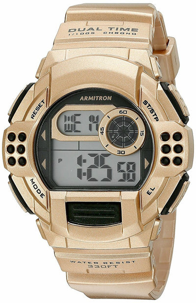 Armitron Sport Womens 45/7044 Digital Chronograph Resin Strap Watch