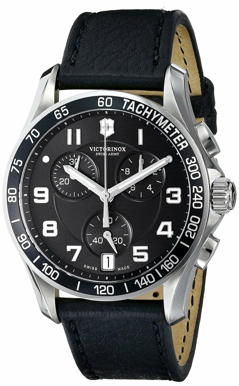 Victorinox Swiss Army Chrono Classic Black Strap Mens Watch